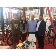 OCEAN Bike team participating in Russia Bicycle International Exhibition