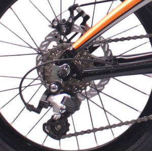 20英寸18速这折叠车自行车铝合金车架铝合金前叉碟刹折叠自行车