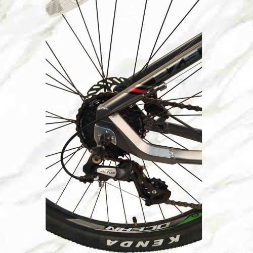 Mountain Bike Aluminum Alloy 27.5 inch Frame Lockable Fork 24sp MTB Double Disc Brake Bicycle