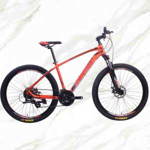 27.5 inch 24sp MTB Adult Bike Alloy Frame Alloy Lockable Sus Fork Double Disc Brake Mountain Bike