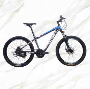 Cost-effective  Mountain Bike 26 inch Alloy Frame Fork 24sp Double Disc Brake MTB For Sale
