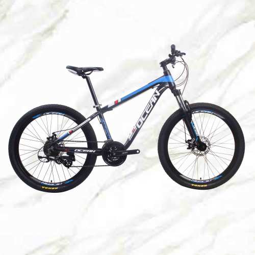Cost-effective  Mountain Bike 26 inch Alloy Frame Fork 24sp Double Disc Brake MTB For Sale