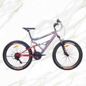 New Style Mountain Bike 26 inch Steel Frame Steel Fork 21sp Double V Brake MTB For Sale