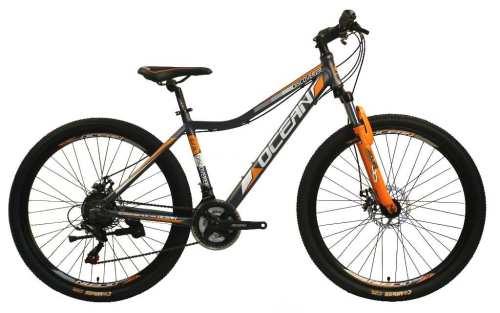 27.5 inch Alloy frame Half-alloy fork 21 speed disc brake Mountain bike MTB bicycle OC-20M27A036