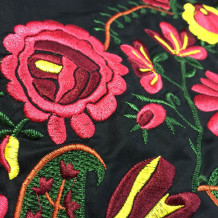 multi color tribal embroidered fabrics