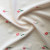 Scattered flower chiffon embroidered fabric