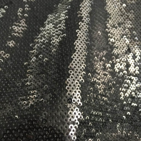 Black Sequin Fabric