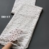 African white guipure lace faric /cord lace fabric