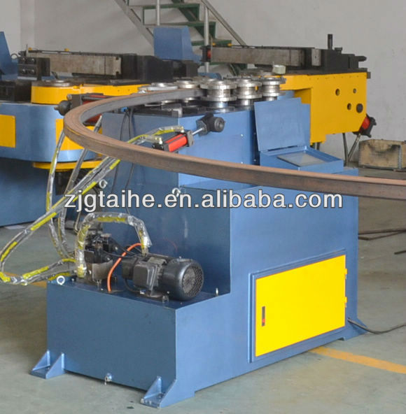 tube spiral bending machine with hydraulic control