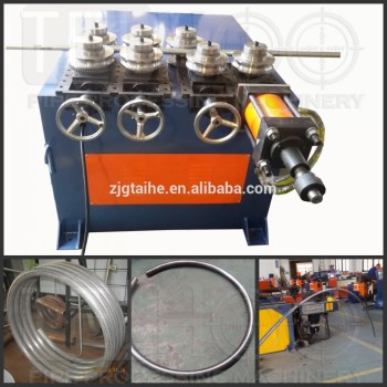 steel round ring bending machine with hydraulic system