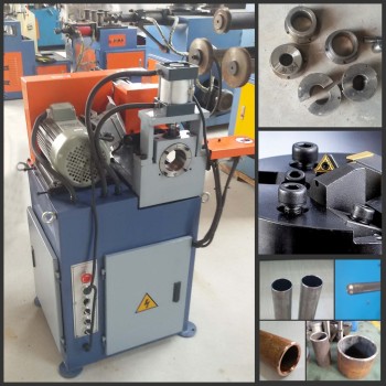 Single head pneumatic stainless steel tube end facing machine