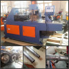 Automatic pipe tube end shaping machine for scaffolding