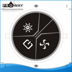 Controlador de la bañera Panel de Control