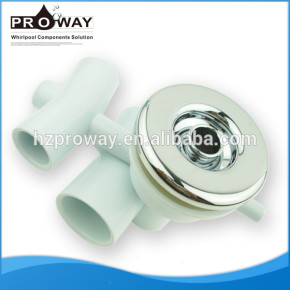 Métrica de chorro de agua de la bañera de montaje D65.5mm cubierta de 6 mm de espesor piezas Jet hidromasaje bomba de la bañera