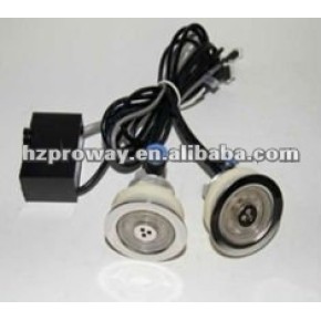 6 unids de luz un conjunto China masaje controlador