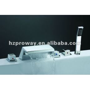 Baño mezclador de baño de oro grifo