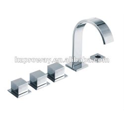 Baño mezclador de agua Bass salida entrada