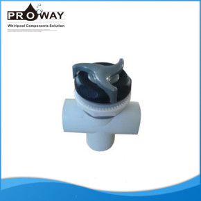 Abs + PVC 1.5 " desviador o Vari Boost gris de la válvula