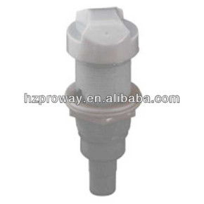 Bañera de Control de aire 1/2 " frente blanco de Control de aire