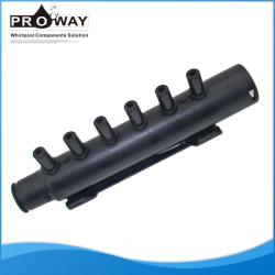 6 del tubo de salida de aire acondicionado de manómetros