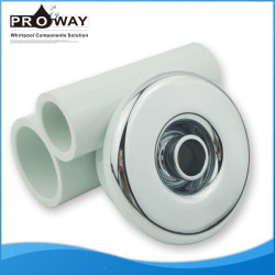 Abs D67mm cubierta de PVC blanco cuerpo Spa Hydro Jet