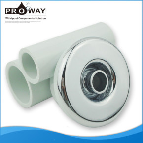 Abs D67mm cubierta de PVC blanco cuerpo Spa Hydro Jet