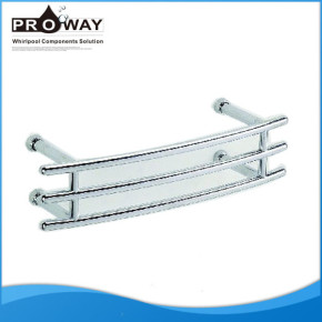 Plástico 182 x 45 mm única barra de toalla de baño