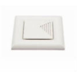 Abs cubierta del ventilador accesorios de baño baño ventilador de la cubierta de la red
