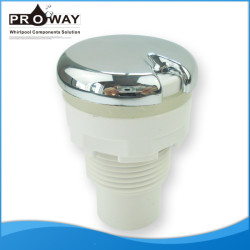 Bañera de aire de botón ABS diámetro de la tapa de 46 mm Whirlpool accesorios