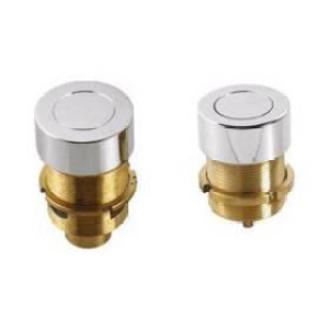 Bañera accesorios de cobre amarillo de Control de aire con botón para Whirlpool