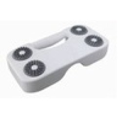 Relajado masaje de pies de ducha cabina de accesorios