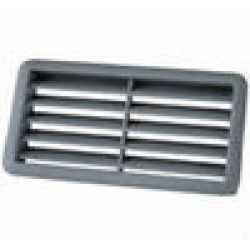 Pp tipo persianas de ventilación rectángulo del ventilador accesorios para el cuarto de