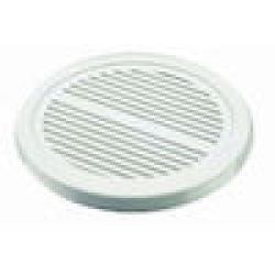 Blanco ABS de abanico plano para ducha sala de circulación de aire fresco