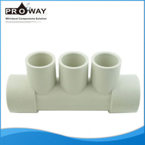 1/2 " * 1 " bañera de agua sistema de distribuidor de corriente para automóvil 3 venta directa de agua colector