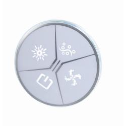 Fácil de diseño de masajes Spa bañera de Control de luz para de hidromasaje de burbujas