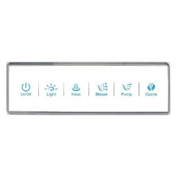 Whirlpool calentador de Panel de Control para Spa masaje de aire de la bomba de agua luz de retención de ozono