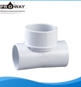 Tubo del PVC bañera de la bomba piezas de unión conjunta para el agua fuente de alimentación