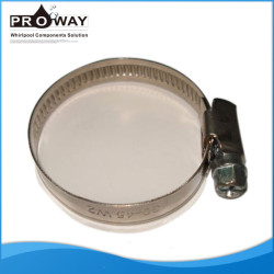 Kz-01 de acero inoxidable usos para SPA o bañera Circular abrazadera de la manguera