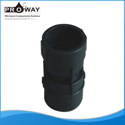 Negro 32 mm para bañera de hidromasaje sistema de PVC de la válvula sola