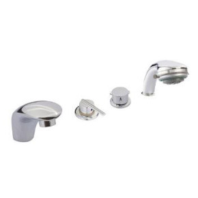 Whirlpool bañera grifo de la ducha fría / caliente mezclador de agua con caño de latón para Spa de hidromasaje