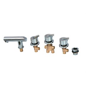 Termostática grifo del baño de ducha mezclador de la bañera del grifo para Spa de hidromasaje