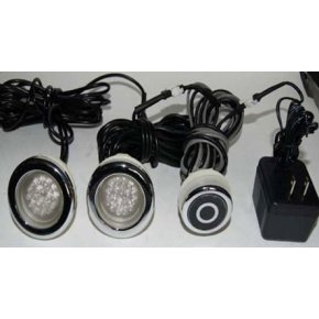 Bañera de hidromasaje controlado de luz LED bajo el agua de la lámpara con Panel
