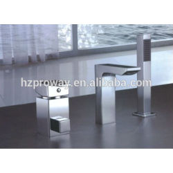 Whirlpool componente Spa grifo de la ducha de tres agujeros bañera grifo