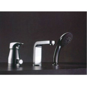 Whirlpool Componet bañera de hidromasaje mezclador de la ducha caño de bañera de tres agujeros bañera grifo