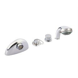 Whirlpool Componet Spa bañera caño mezclador de 4 agujeros bañera grifo de la ducha