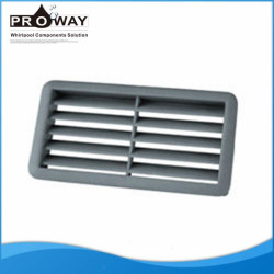 Cuarto de baño pequeño ventilación guardia cubierta PP ducha parte Fan