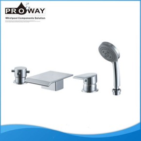 Whirlpool hidromasaje bañera de baño - mezclador grifos grifo de la ducha