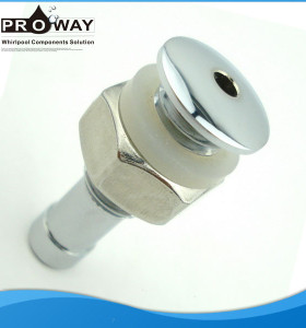 Aj-010 PVC cuerpo L = 42.5 mm bañera accesorios precio de la bomba de chorro de aire