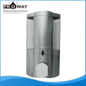 Proway alta calidad partes de ducha dispensador de jabón Manual de