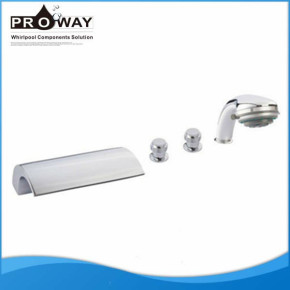 Whirlpool accesorios Spa agujeros grifo de la bañera ducha baño - mezclador